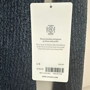 Athleta Long Sleeve Reverie Dress - Blue